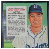 1954 Red Man Set-Break #NL16 Duke Snider