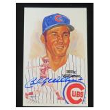 Billy Williams Signed Perez-Steel Card JSA COA