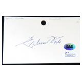 Elmer Valo Signed Card, Double COA