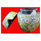 Antique Ornate Tea Caddy