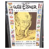 $24 SHIP: #336/950 Will Eisner Signed Poster.