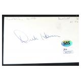 Dick Howser Signed Card with Double COA
