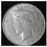 1923-D Silver Peace Dollar, $37.65 Melt