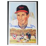 Brooks Robinson Signed Postcard JSA COA