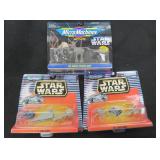 Three (3) 994-1997 Star Wars Micro Machines