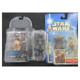 Star Wars: 2002 Teemto, 2014 Leia (Black Series)