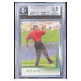 2001 Upper Deck Promos Tiger Woods Beckett 8.5