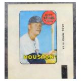 1969 Rusty Staub Astros, Topps Decal
