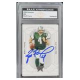 Brett Favre SIGNED 2008 Donruss PAAS Authentic