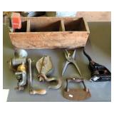 NO SHIP: Grinder, Tools, Embosser