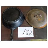 $19 SHIP: CAHILL Cast Iron Chicken Fryer