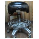 NO SHIP: Motorcycle Seat Mechanics Stool