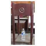 NO SHIP: Plant Stand, Wooden