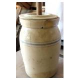 NO SHIP: 2 Gallon Churn with Dasher and Top