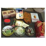 NO SHIP: Bendo, Baseball Glove, Plates