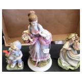 NO SHIP: Figurals incl Lefton