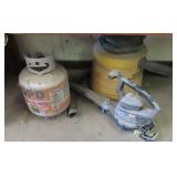 NO SHIP: Propane Bottle and Blower