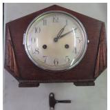 $24 SHIPPING: "Foreign" Mantle Clock, Untested