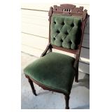 Victorian Eastlake Carved Side Chair