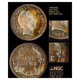$3975 NGC Guide:1908 Barber Dime NGC Proof-67
