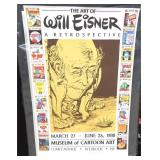 $24 SHIP: #336/950 Will Eisner Signed Poster.