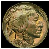1937-D Buffalo Nickel PCGS MS-67+ (CAC Green)