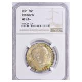 1936 Arkansas Half Dollar NGC MS-67+ (Toned)