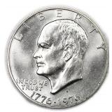 1976-S 40% Silver IKE Dollar United States Coin