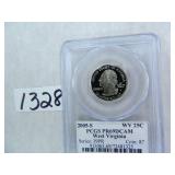 (10) 2005-S West Virginia Quarter