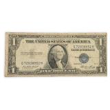 1935 $1 Dollar Silver Certificate Blue Seal Note