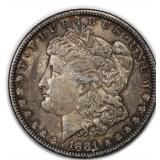 1881-S Morgan Dollar Silver U.S San Francisco Mint