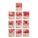 TEN (10) 1940 V406 Victory Gum Cards