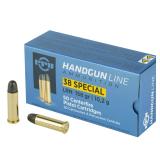 Fifty (50) PPU .38 Special Lead Round Nose