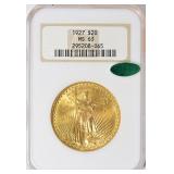 1927 Saint-Gaudens Gold Double Eagle NGC MS-63