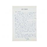 Jackie Robinson Signed Letter with PSA/DNA Letter