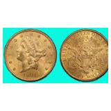 1894-S Liberty Gold Double Eagle PCGS MS-62