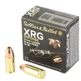 (25) Cartridges: Sellier & Bellot 9MM Hollow Point