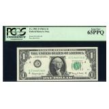 1963A $1 Cleveland FRN PCGS 65 PPQ