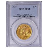 1926 Indian Gold Eagle PCGS MS-62
