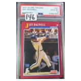 1991 SCORE TRADED #96T JEFF BAGWELL (RC) PSA 10