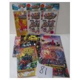 Digimon Comics, X-Men Poster and magazines