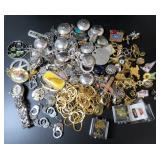 Estate Finds: Watch, Buttons, Pin Backs