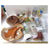 California Pottery Ash Trays and Vintage Character