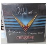 Alan Howarth Signed Record Jacket from Christine