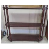 Three Tiered Shelf, 8"x30"x28"