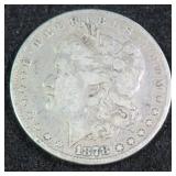 1878 Silver Morgan Dollar, $46.97 Melt 12-10-25