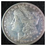 1884 Silver Morgan Dollar, $46.97 Melt 12-10-25