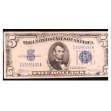 1934 A $5 Silver Certificate