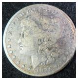 1885 Silver Morgan Dollar, $46.97 Melt 12-10-25