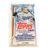 Unopened 2025 Topps Baseball Series 2 Pack